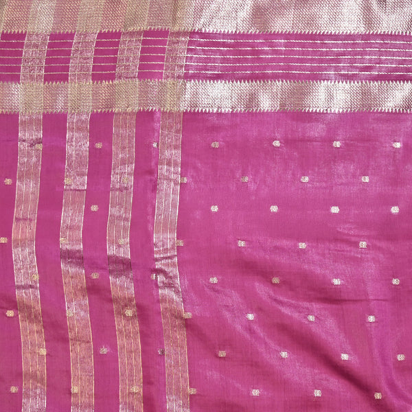 Maheshwari Silk - Pink