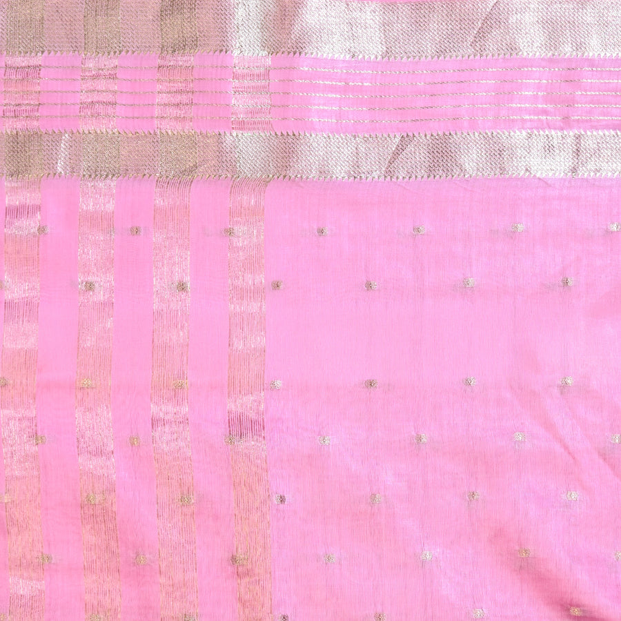 Maheshwari Silk - Baby Pink