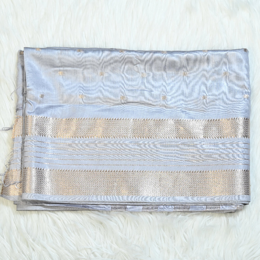 Maheshwari Silk - Light Lavender