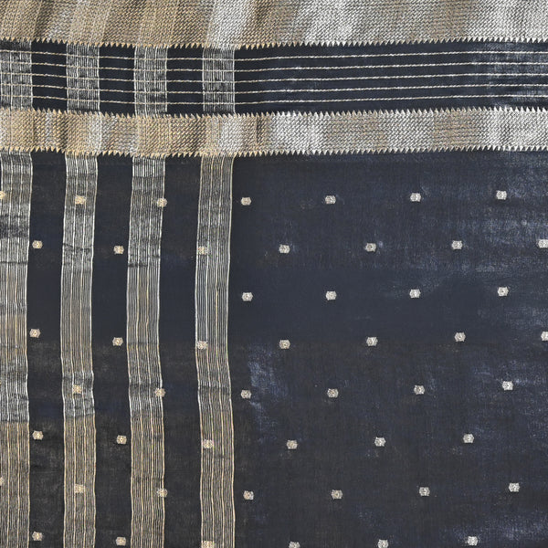 Maheshwari Silk - Black