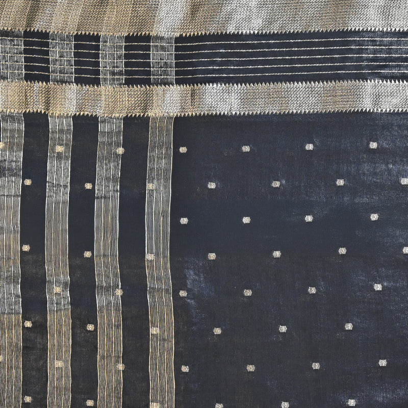 Maheshwari Silk - Black