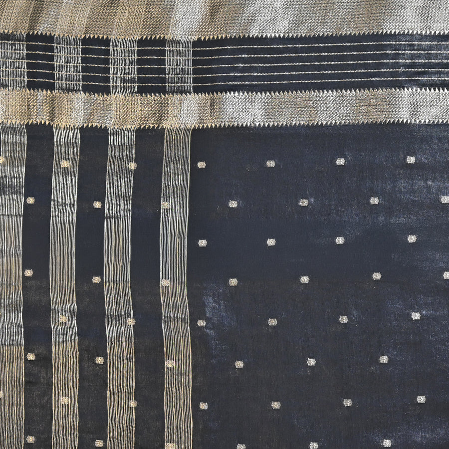 Maheshwari Silk - Black