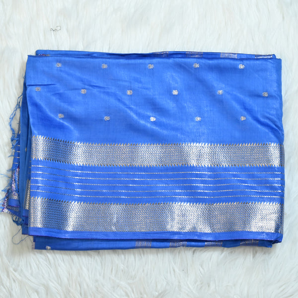 Maheshwari Silk - Blue