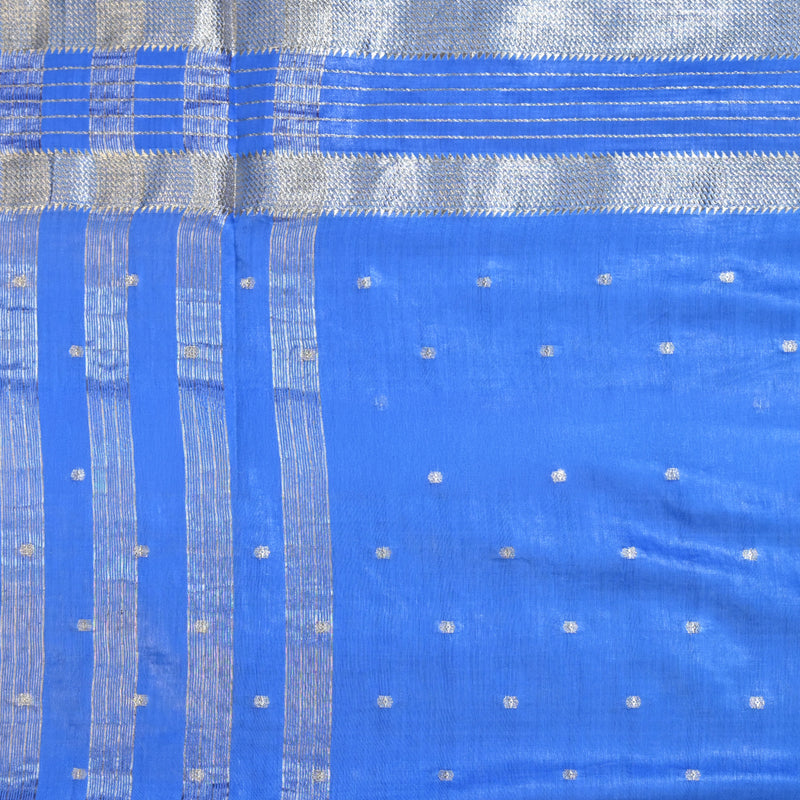 Maheshwari Silk - Blue