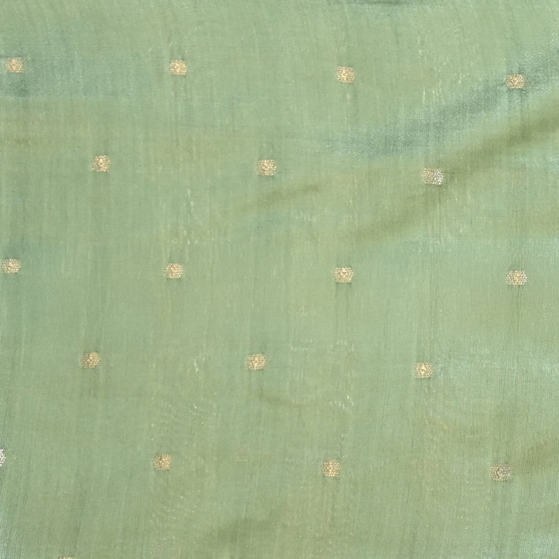 Maheshwari Silk - Pista Green