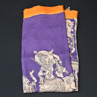 kalmkari chennuri cotton - Purple