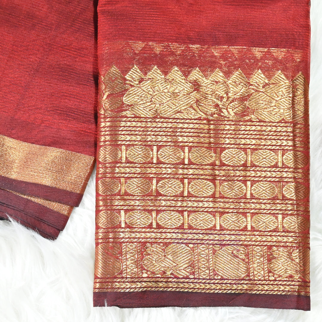 Mangalgiri Silk - Red