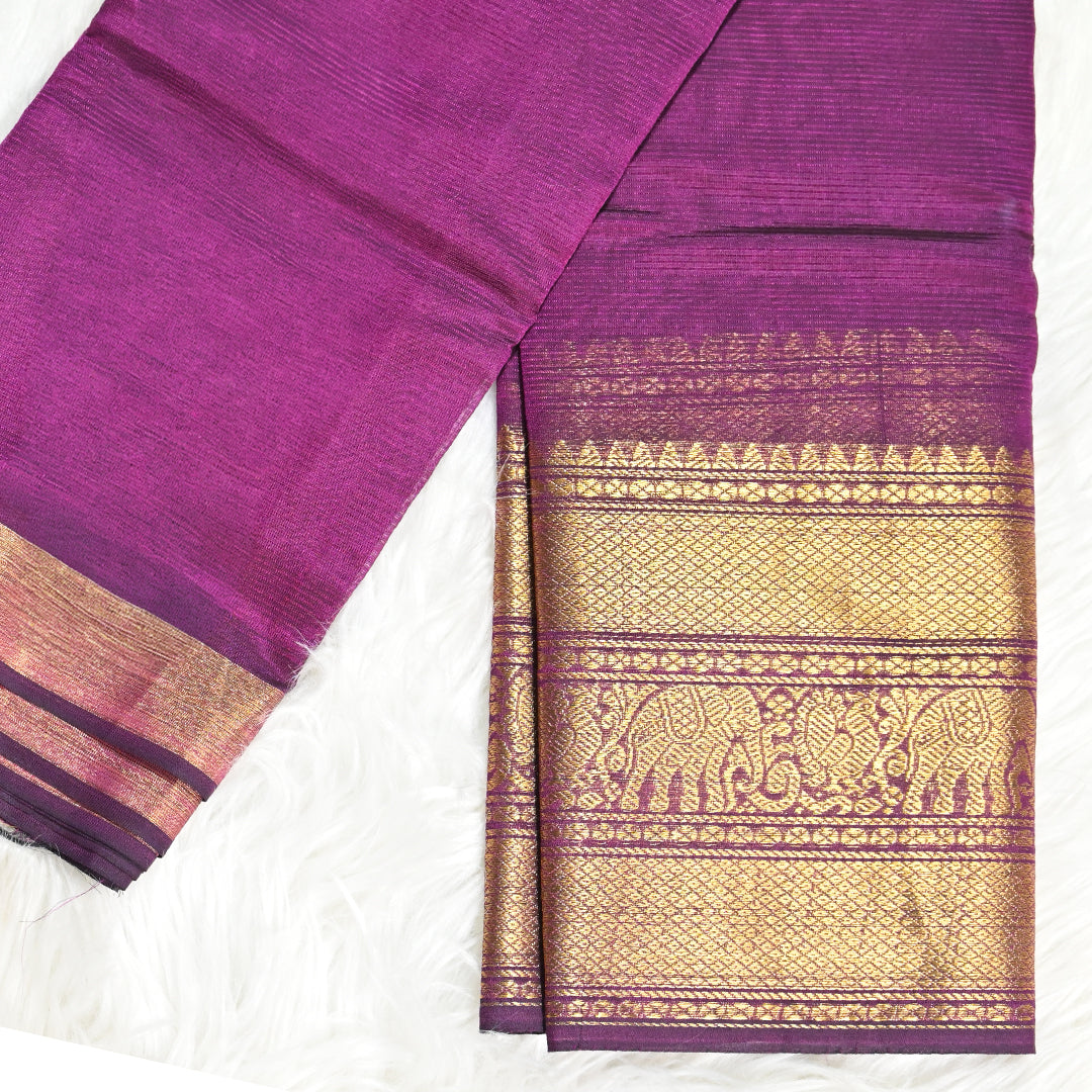 Mangalgiri Silk - Purple