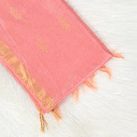 Bhagalpuri Kota Cotton - Peach