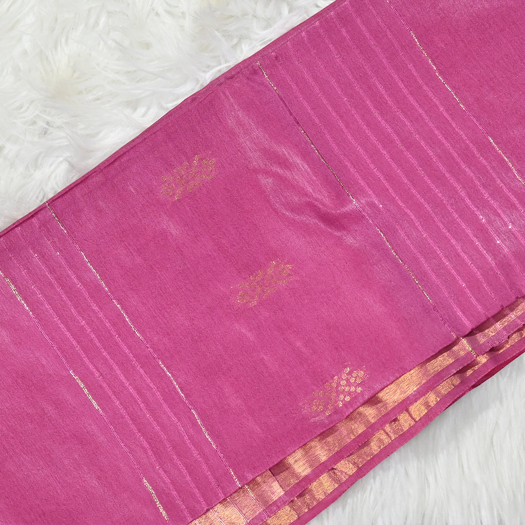 Bhagalpuri Kota Cotton - Pink
