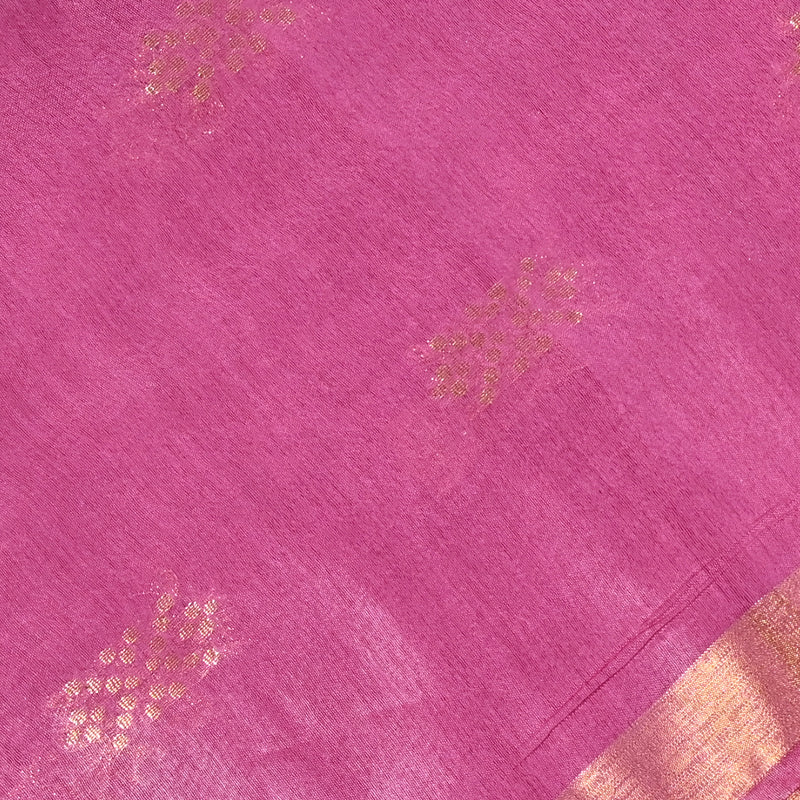 Bhagalpuri Kota Cotton - Pink