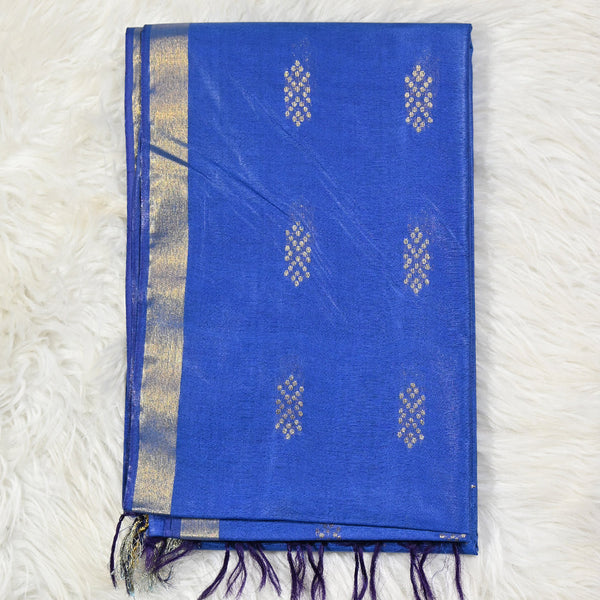 Bhagalpuri Kota Cotton - Dark Blue