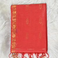 Bhagalpuri Kota Cotton - Orange
