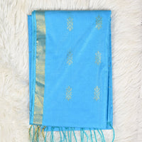 Bhagalpuri Kota Cotton - Sky Blue