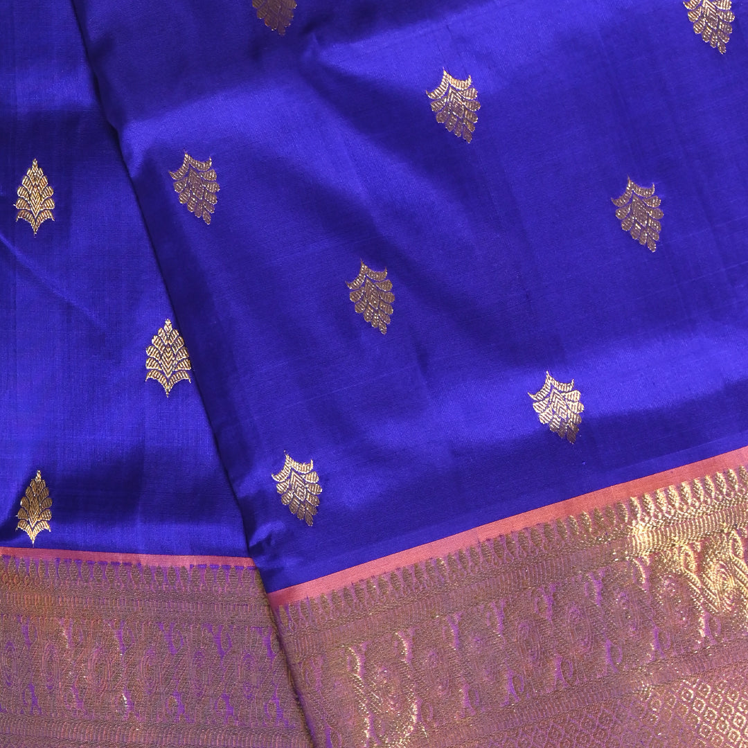 Venkatagiri Silk - Dark Blue