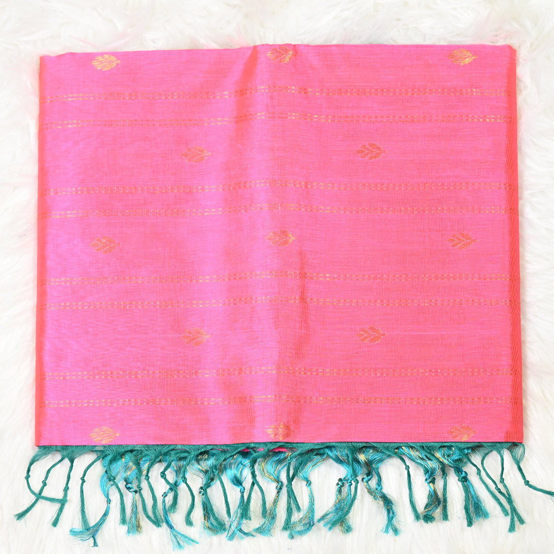 Venkatagiri Silk - Baby Pink
