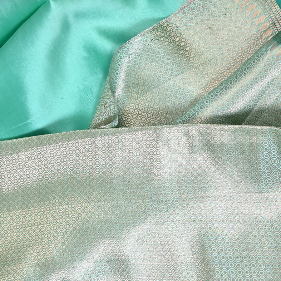 Pure Mango Silk - Cyan