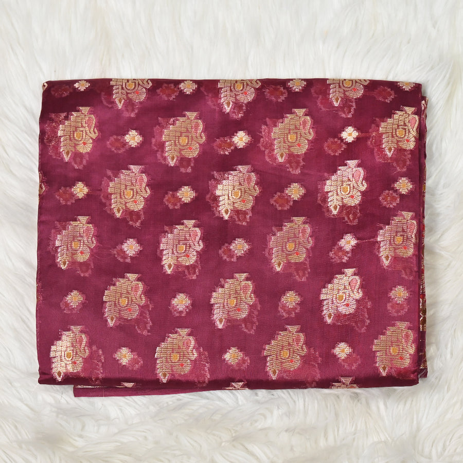 Pure Mango Silk - Maroon