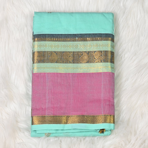 Chettinad Cotton - Sky Blue
