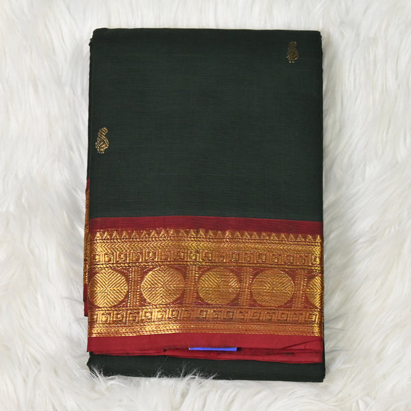 Chettinad Cotton - Dark Green