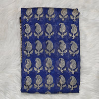 Pure Chanderi Cotton - Blue
