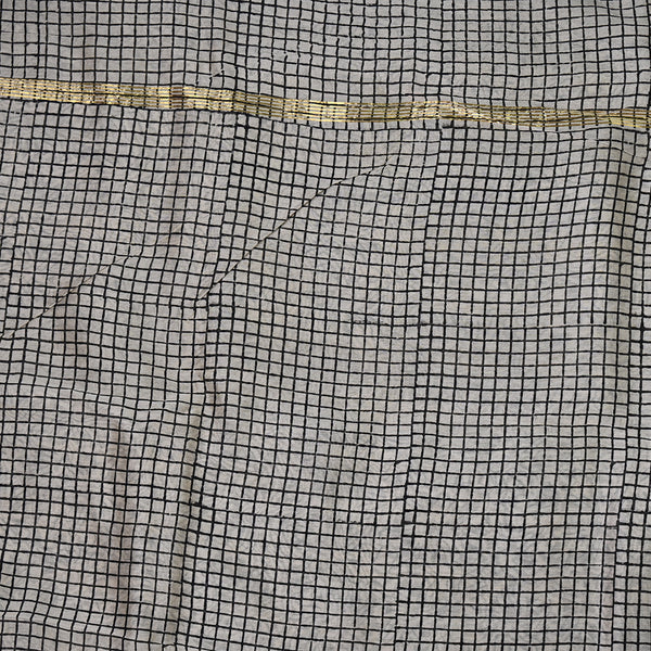 Pure Chanderi Cotton - Blue