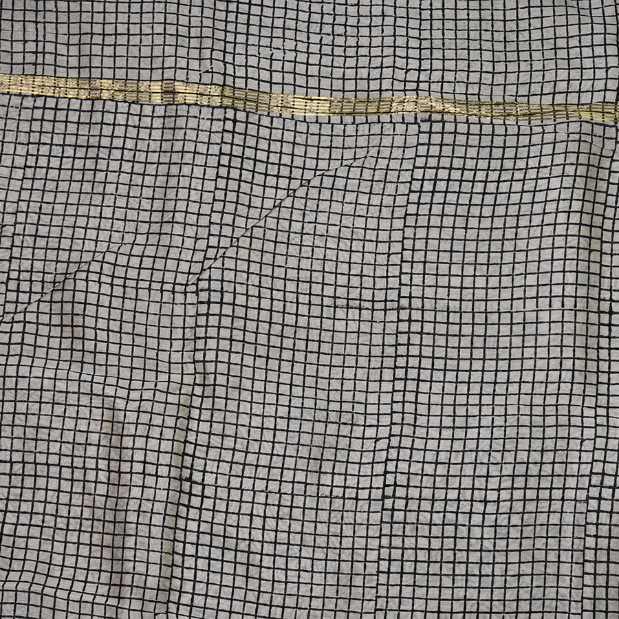 Pure Chanderi Cotton - Blue