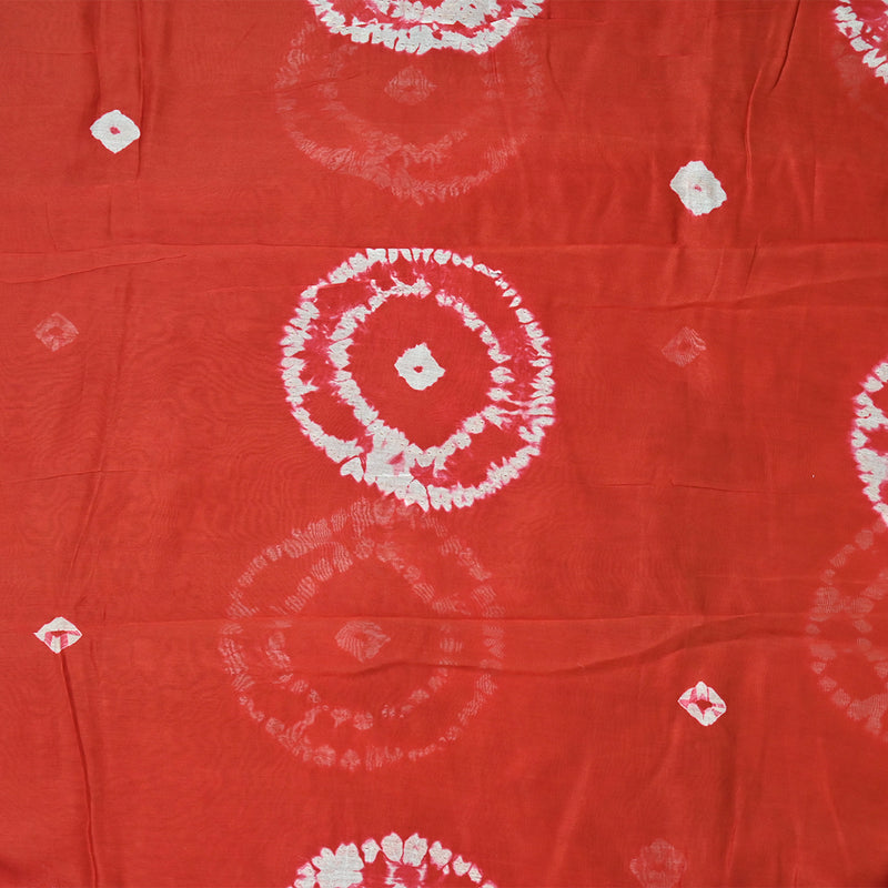Pure Chanderi Cotton - Red