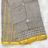 Pure Chanderi Cotton - Cream