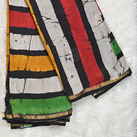Pure Chanderi Cotton - Multi Color