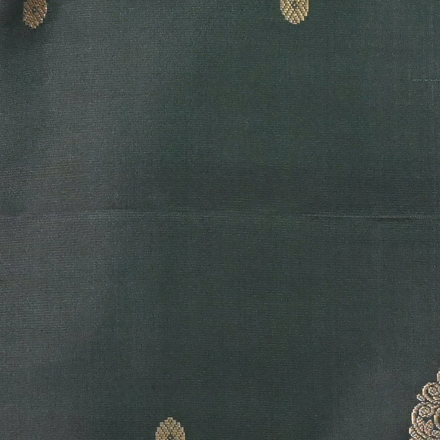 Kanchi Pattu - Dark Green