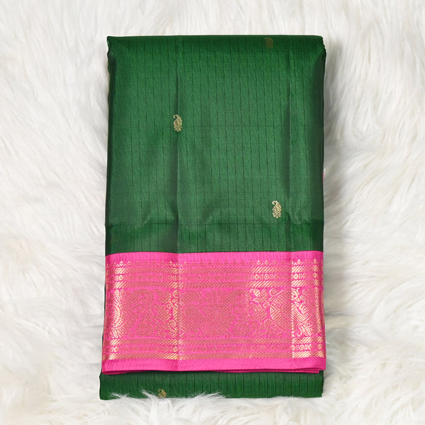 Kanchi Pattu - Green