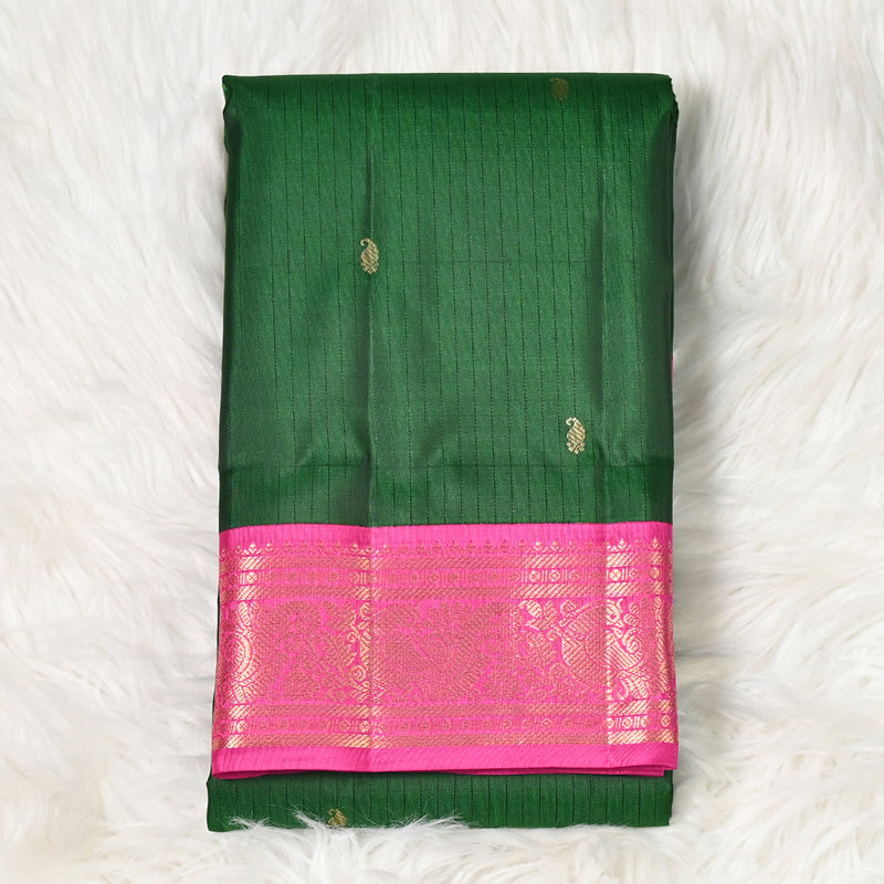 Kanchi Pattu - Green