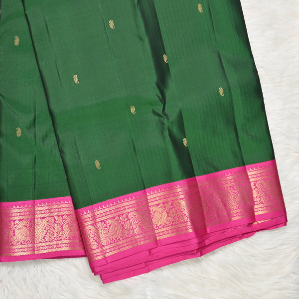 Kanchi Pattu - Green