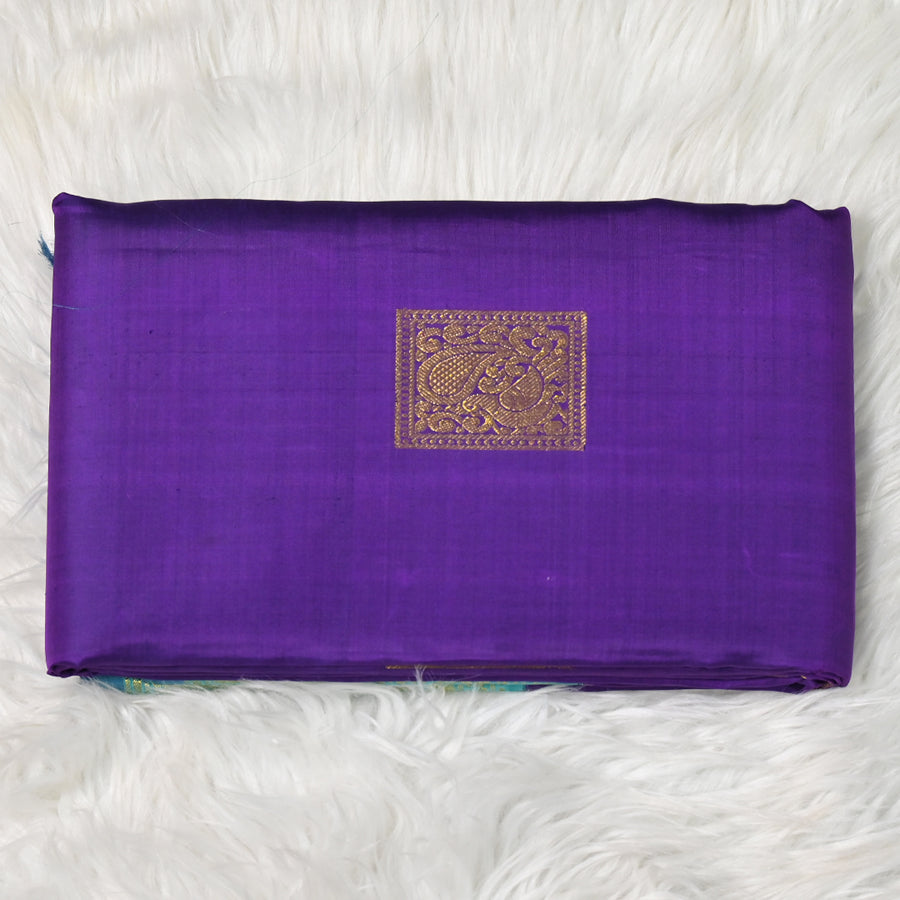 Kanchi Pattu - Purple