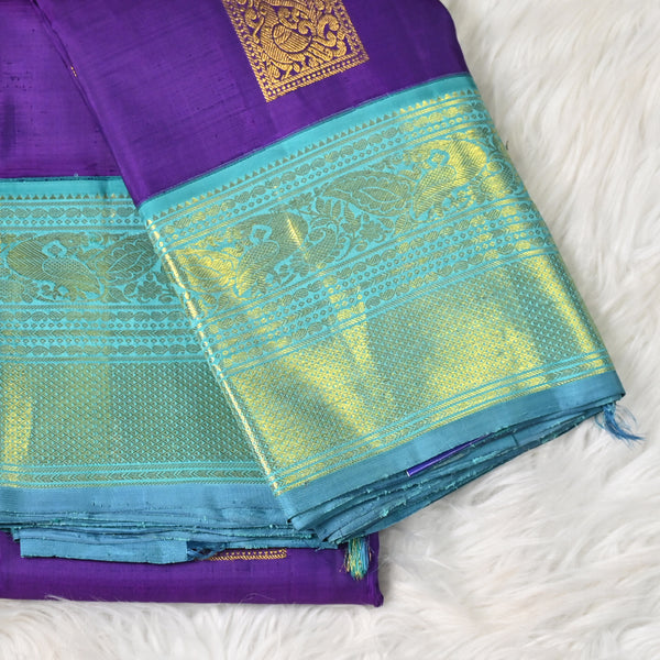Kanchi Pattu - Purple
