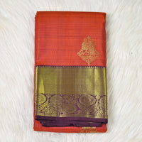 Kanchi Pattu - Orange