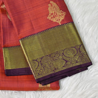 Kanchi Pattu - Orange