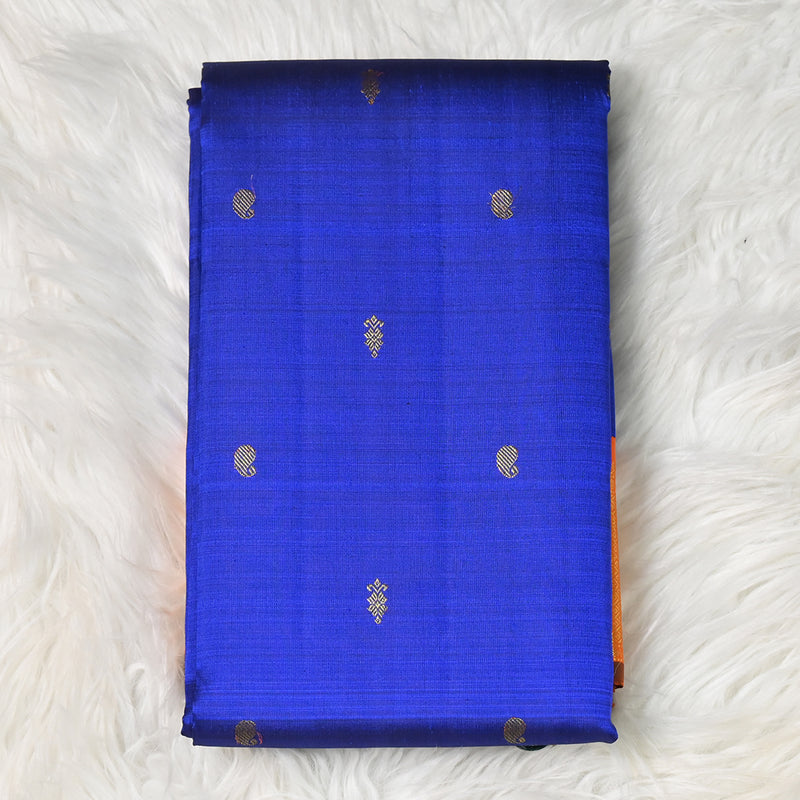 Kanchi Pattu - Dark Blue