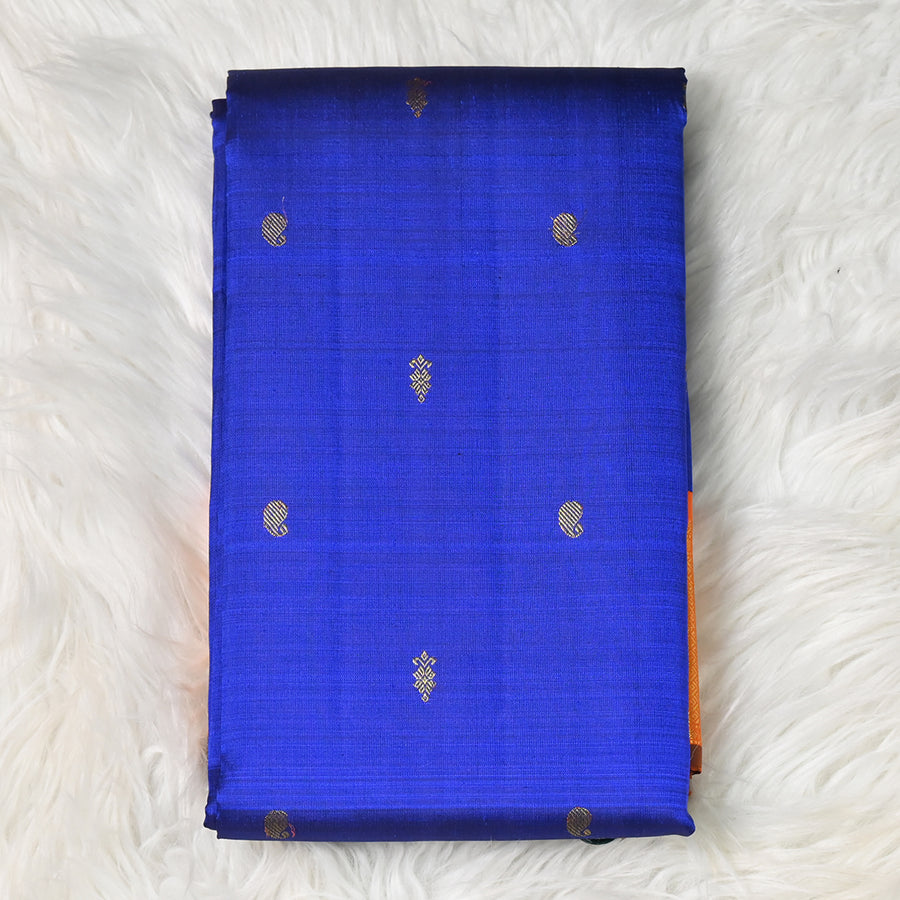 Kanchi Pattu - Dark Blue