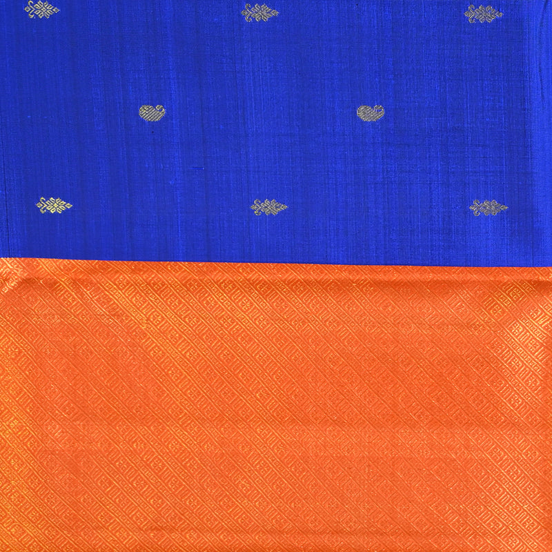 Kanchi Pattu - Dark Blue