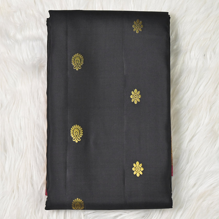 Kanchi Pattu - Black