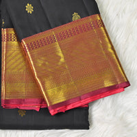 Kanchi Pattu - Black