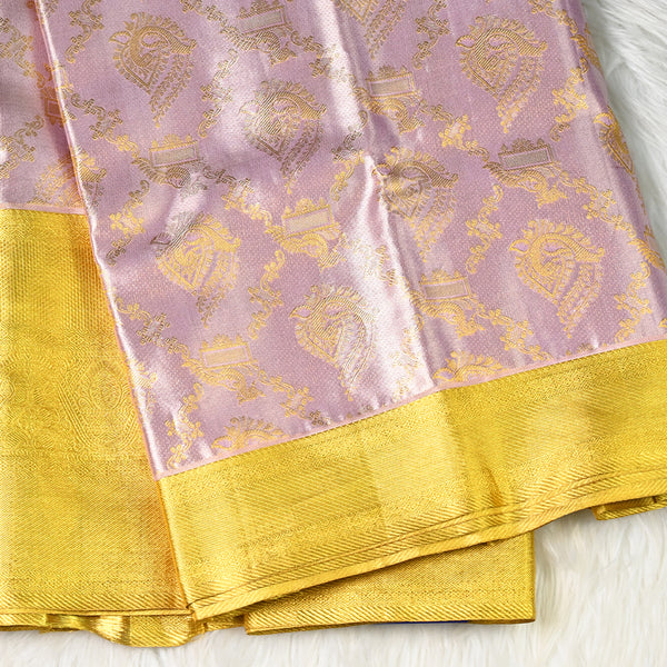 Kanchi Pattu - Baby Pink