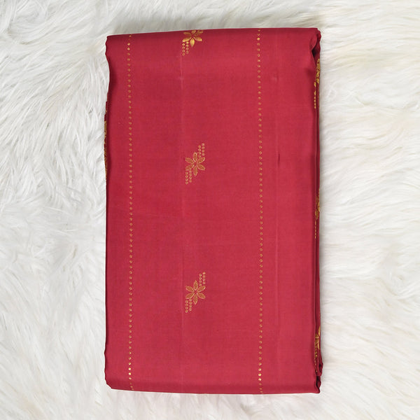 Kanchi Pattu - Brick Red