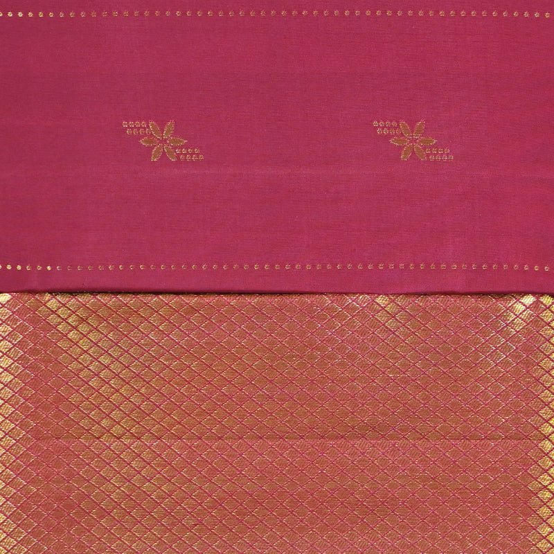 Kanchi Pattu - Brick Red