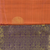 Kanchi Pattu - Rust Orange