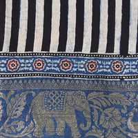Ajrakh Modal Silk - Strips