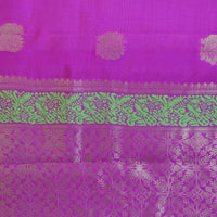 Pichwai Print Saree - Pink