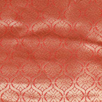 Pichwai Print Saree - Orange
